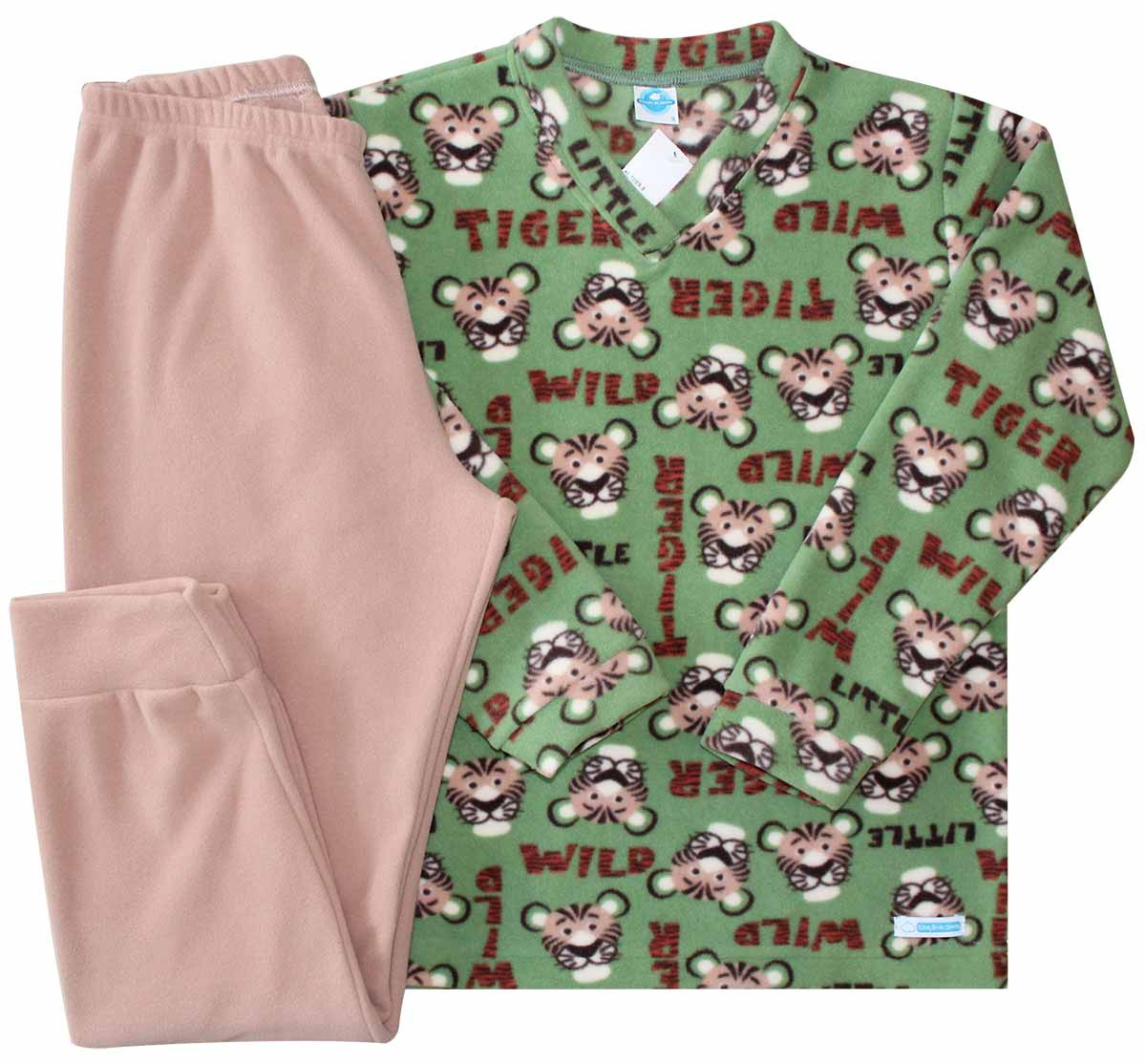 Pijama Masculino Longo Tiger