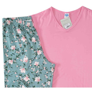 Pijama Feminino Pantacourt Blossom