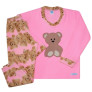 Pijama Feminino Urso Neon - 1 ao 10