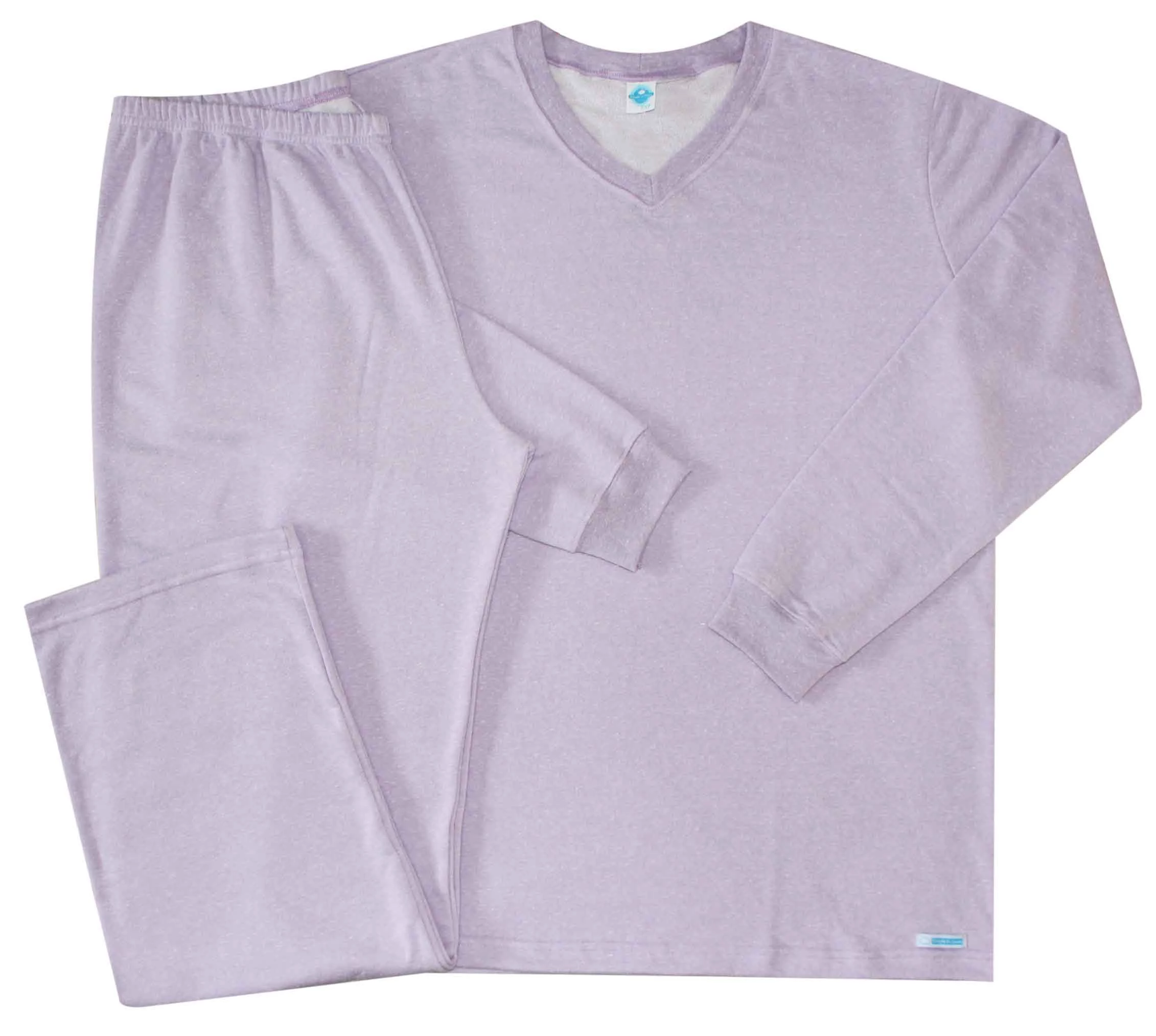 Pijama Feminino Longo Fleece Lilac - Plus