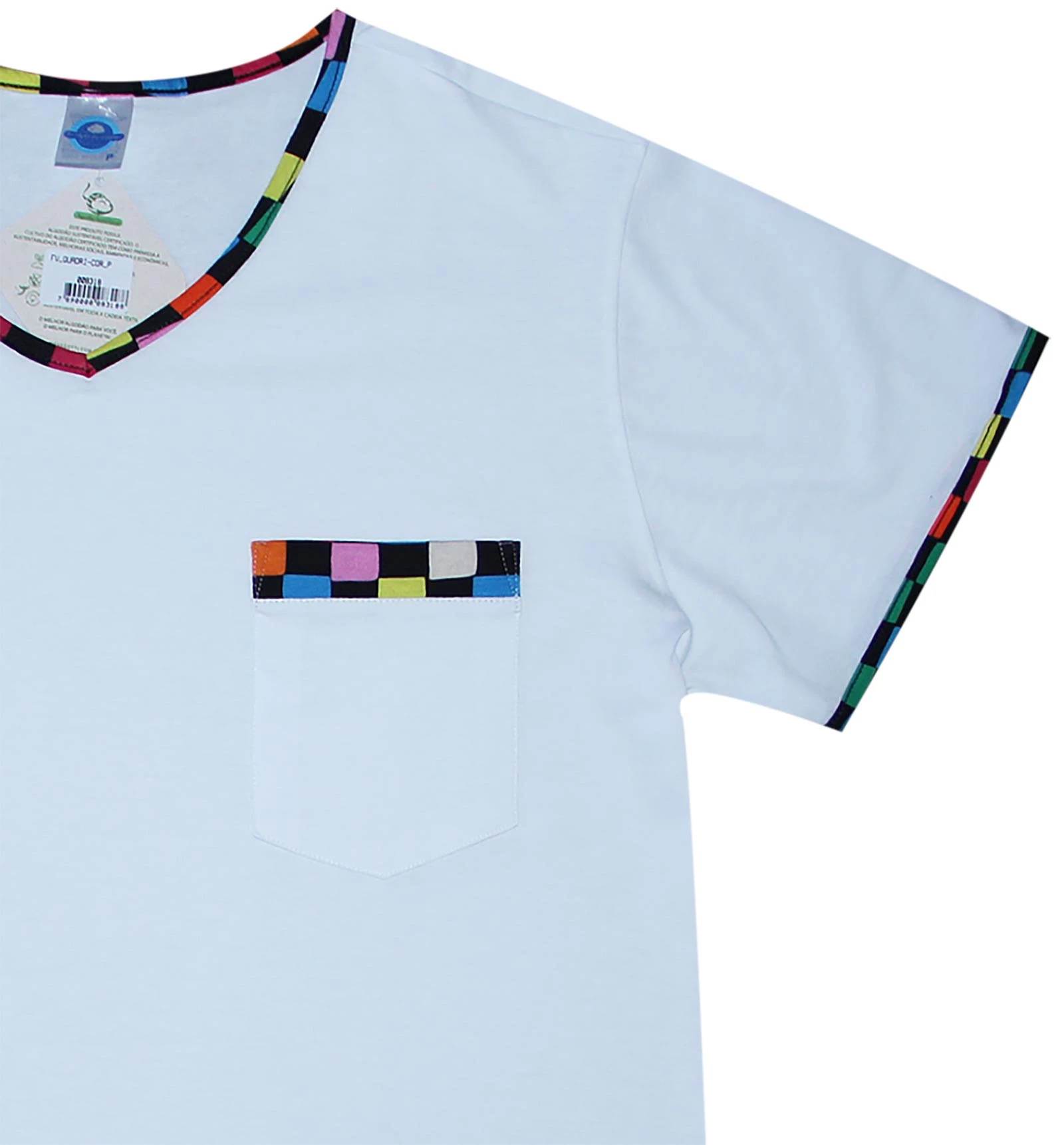 Pijama Feminino Quadri-Cor - Adulto
