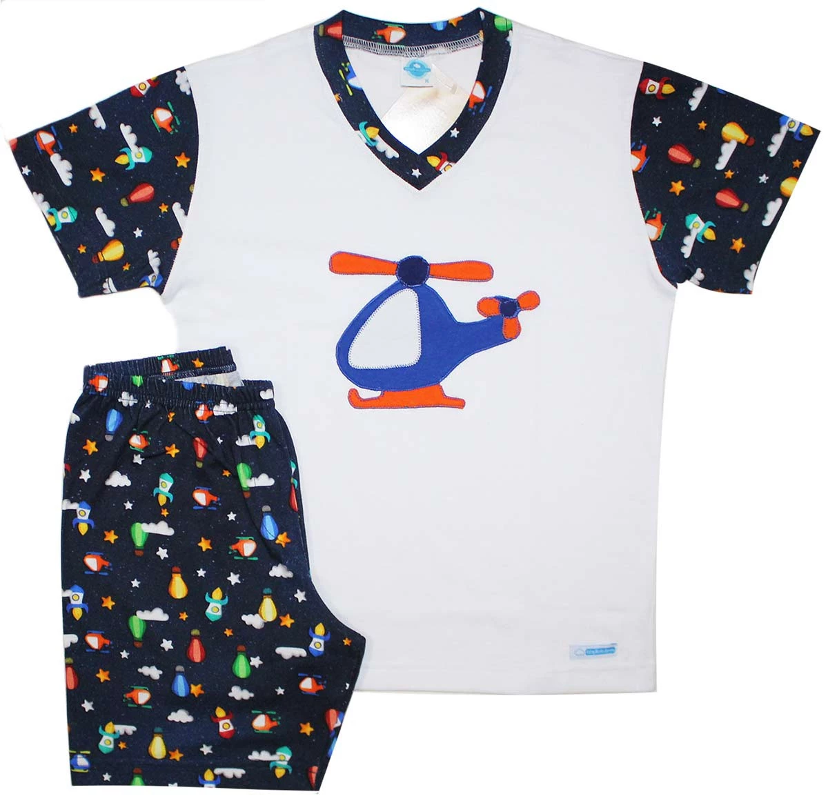 Pijama Masculino Curto Heli