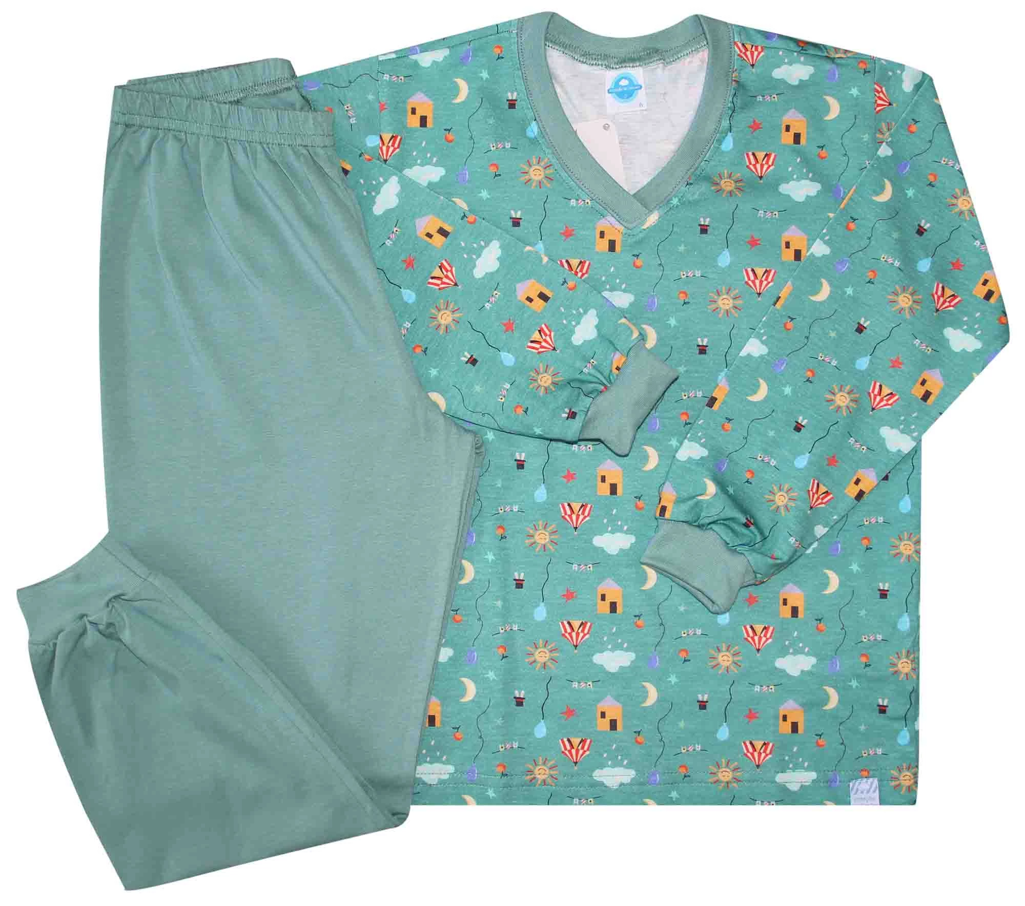 Pijama Masculino Longo Circo