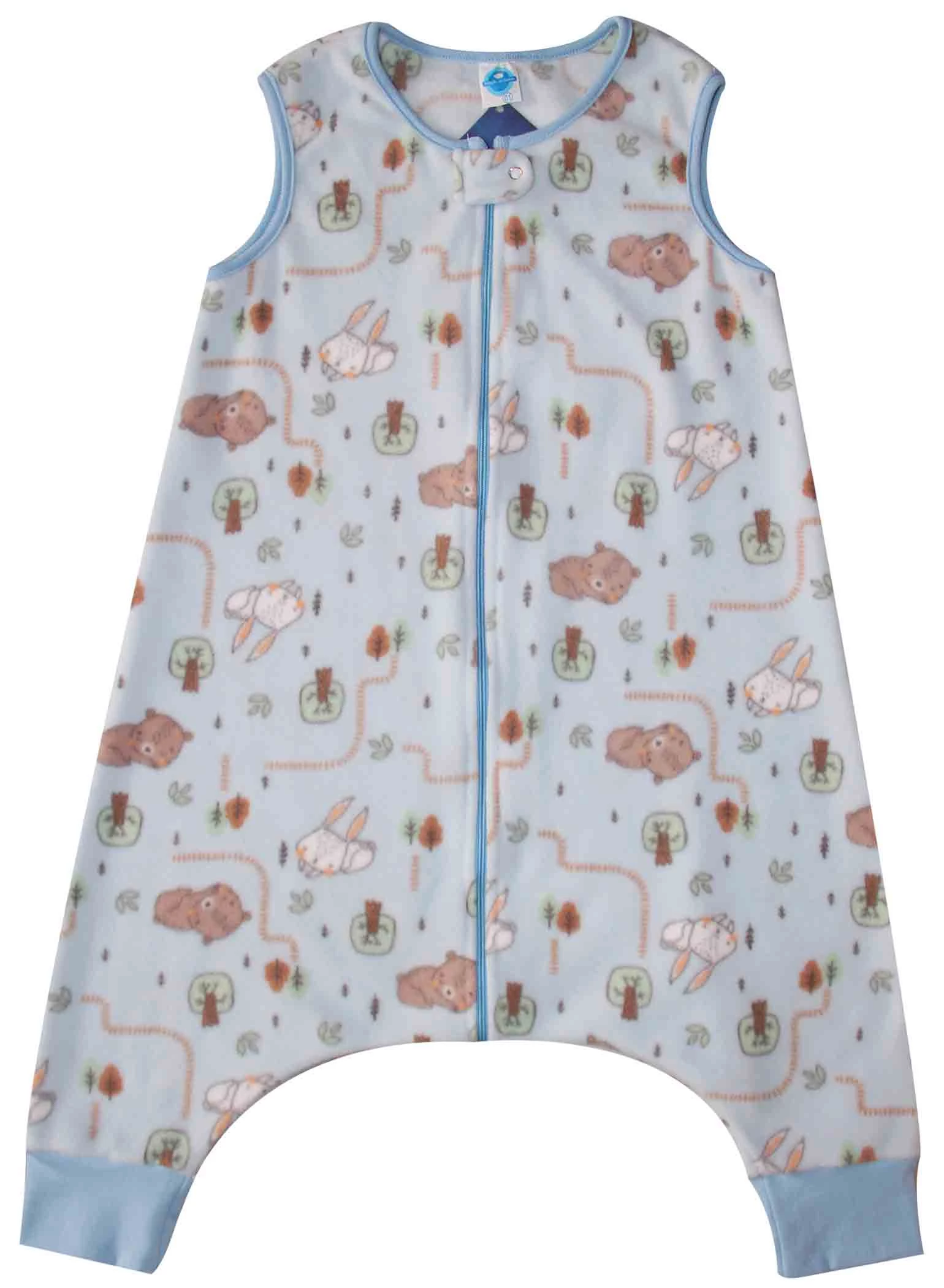 Saco de Dormir Soft Urso Azul - pé