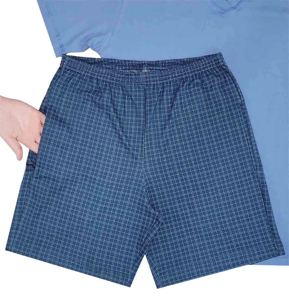 Pijama Curto Masculino Pontilhado