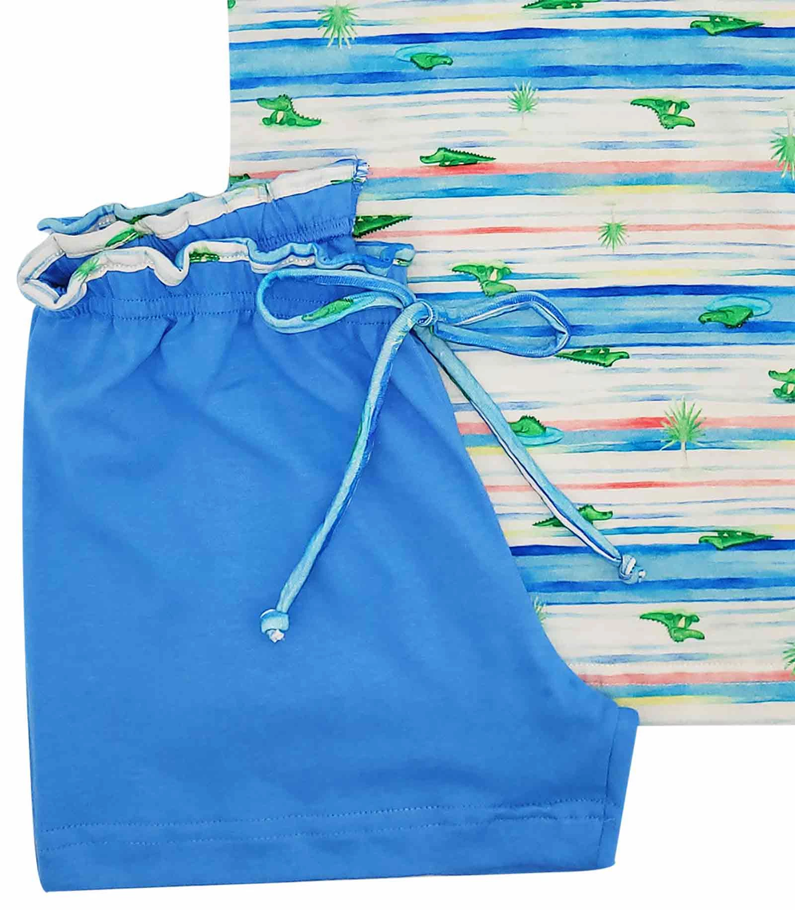 Pijama Curto Feminino Alli - Infantil