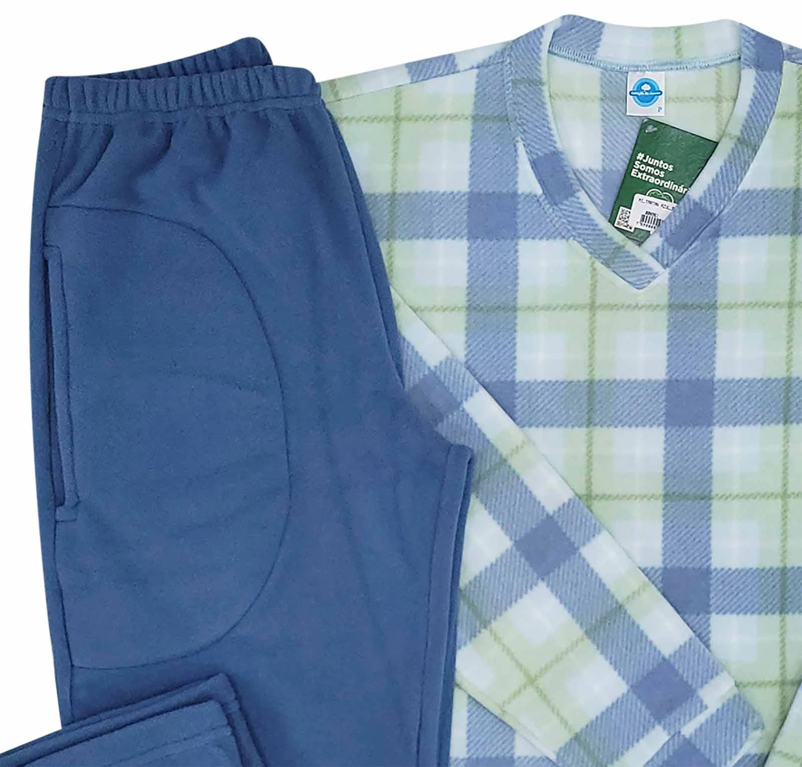 Pijama Masculino Longo Tartan Soft