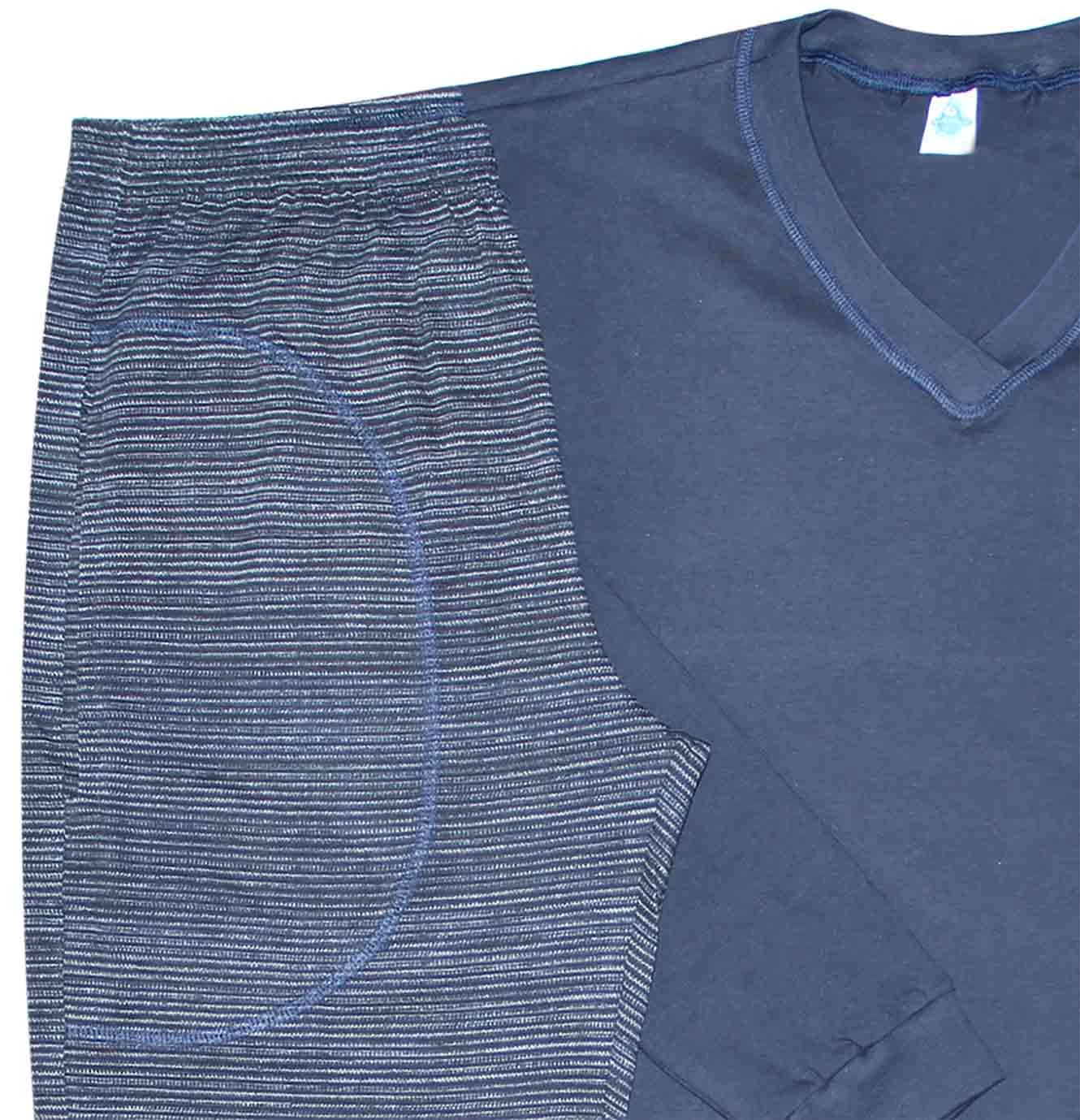 Pijama Masculino Longo Coal Marinho