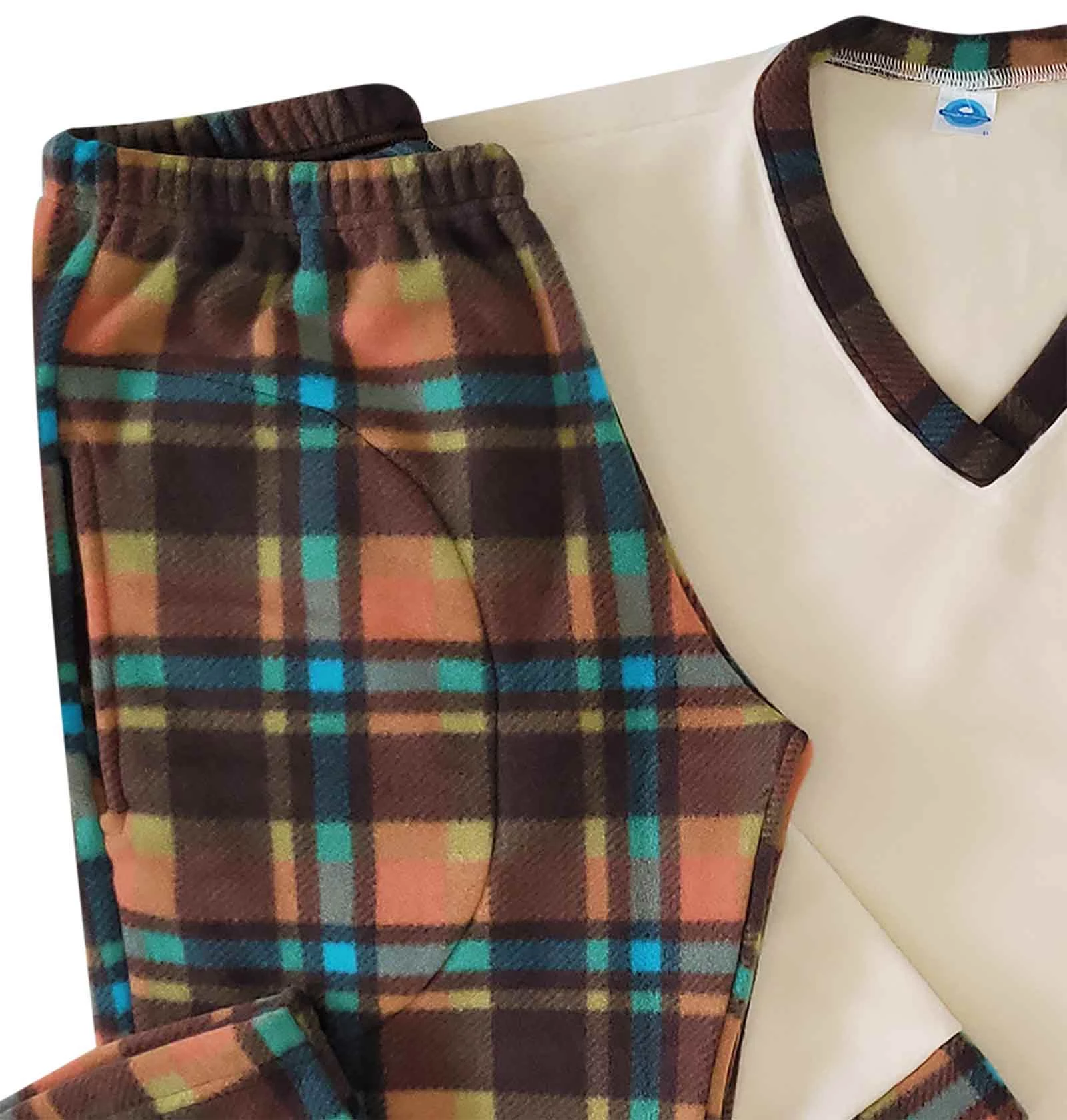 Pijama Masculino Longo Chess - Adulto