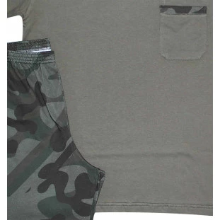 Pijama Masculino Curto Camufloo