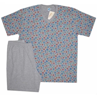 Pijama Masculino Curto Giz de Cera