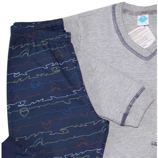 Pijama Masculino Shark