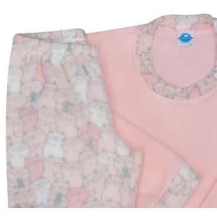 Pijama Feminino Longo Gatta Soft Infantil