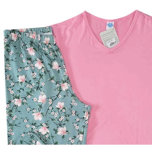Pijama Feminino Pantacourt Blossom