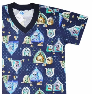 Pijama curto infantil Tenda