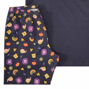 Pijama Curto Masculino Fauna