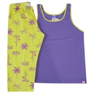 Pijama Feminino Corsário