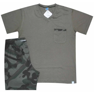 Pijama Masculino Curto Camufloo