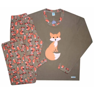 Pijama Feminino Raposa Adulto
