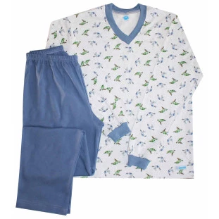 pijama masculino tartargas suedine