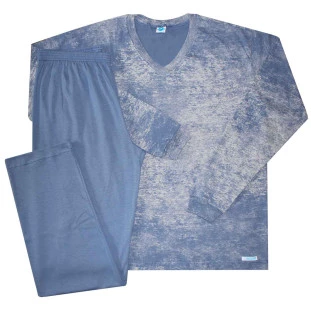 Pijama Longo Masculino Estonado