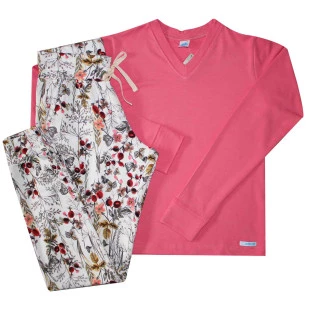 Pijama Longo Feminino Outono