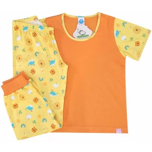 Pijama Longo Feminino Africa
