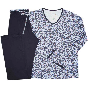 Pijama Feminino Longo Algodão