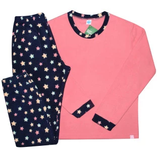 Pijama Feminino Longo Star Microsoft