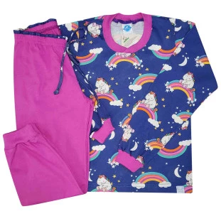 Pijama Feminino Longo Infantil