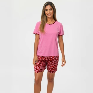 Pijama Curto Feminino Amour