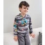 Pijama Masculino Longo Astro Soft Detalhe