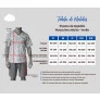 Pijama Masculino - tabela de medidas