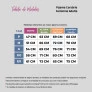 Tabela de Medidas