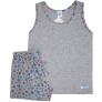 Pijama Curto Feminino Giz de Cera