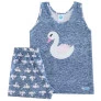 Pijama curto feminino infantil