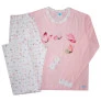 Pijama Longo Borboletas Adulto