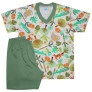 Pijama Curto Masculino Safari