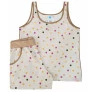 Pijama feminino curto Confete