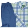 Pijama Masculino Longo Tartan Detalhe