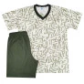 Pijama Curto Masculino Olive