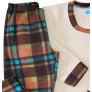 Pijama feminino longo Chess