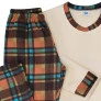 Pijama feminino longo de inverno Soft - Chess