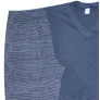 Pijama masculino longo Coal Marinho Detalhe
