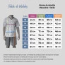 Tabela de Medida - Pijama Masculino